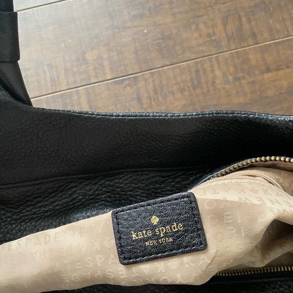 Kate Spade Stevie Berkshire Road Black Leather satchel - Picture 8 of 16